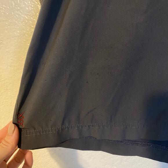 Rhone Mens Black Workout Pull On Zippered Pockets Activewear Athletic Shorts XL - Picture 5 of 9